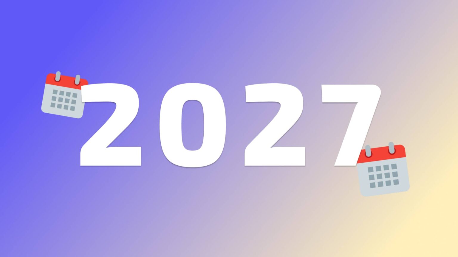 Календар 2027